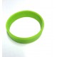 Pulsera silicona verde tamaño S - 15 cm.