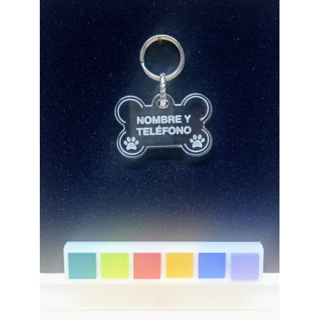 Identificación MASCOTAS - METACRILATO -