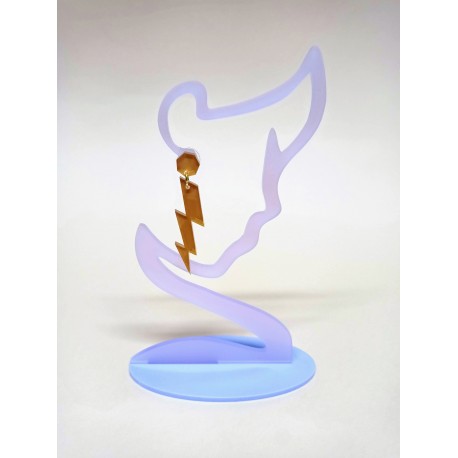 Pendiente de metacrilato