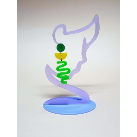 Pendiente de Metacrilato